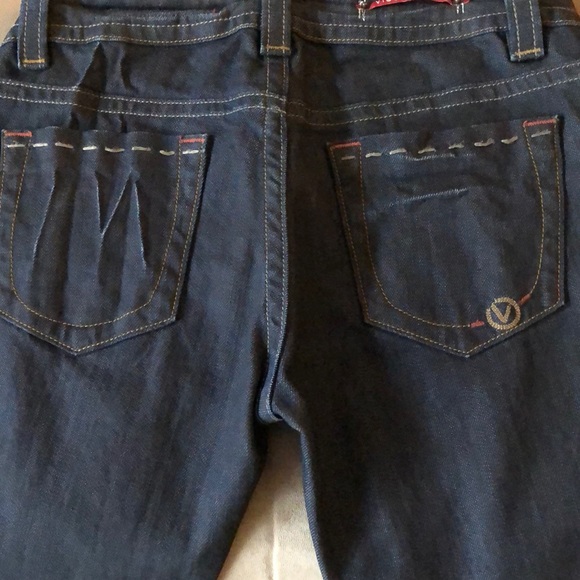 Vigoss Jeans Dark Blue Boot Cut Size 5/6-28 - Picture 5 of 7